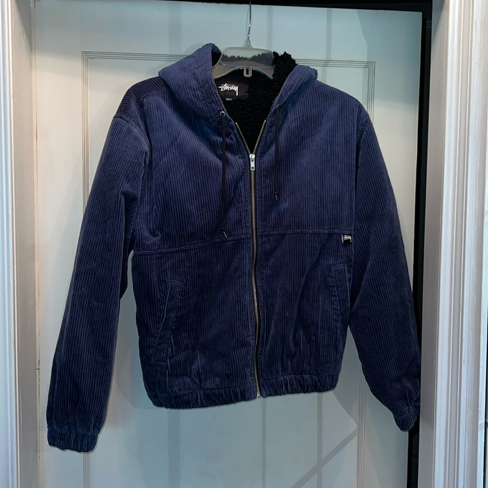 Stussy corduroy and fleece lined work jacket 94974